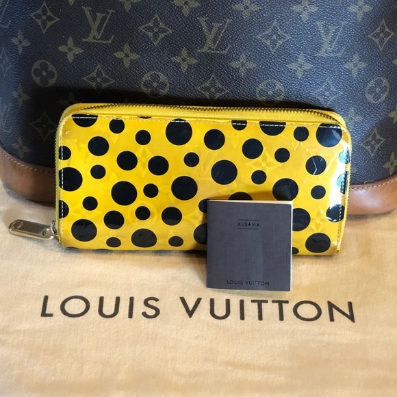 Louis Vuitton Handbags - 😍Louis Vuitton Yayoi Kusama Yellow Zippy wallet